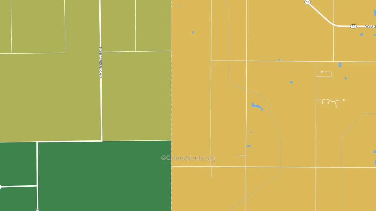 Momence, IN Map of Vandalism Rates