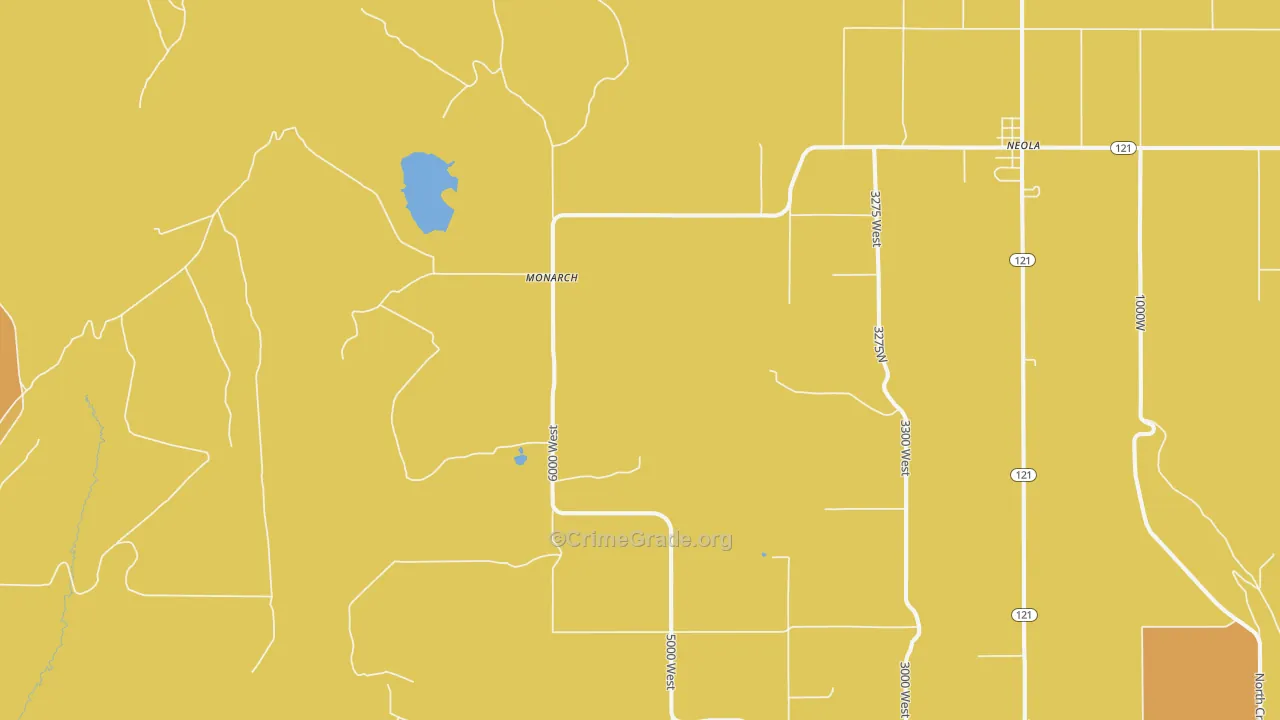 Monarch, UT Map of Vandalism Rates