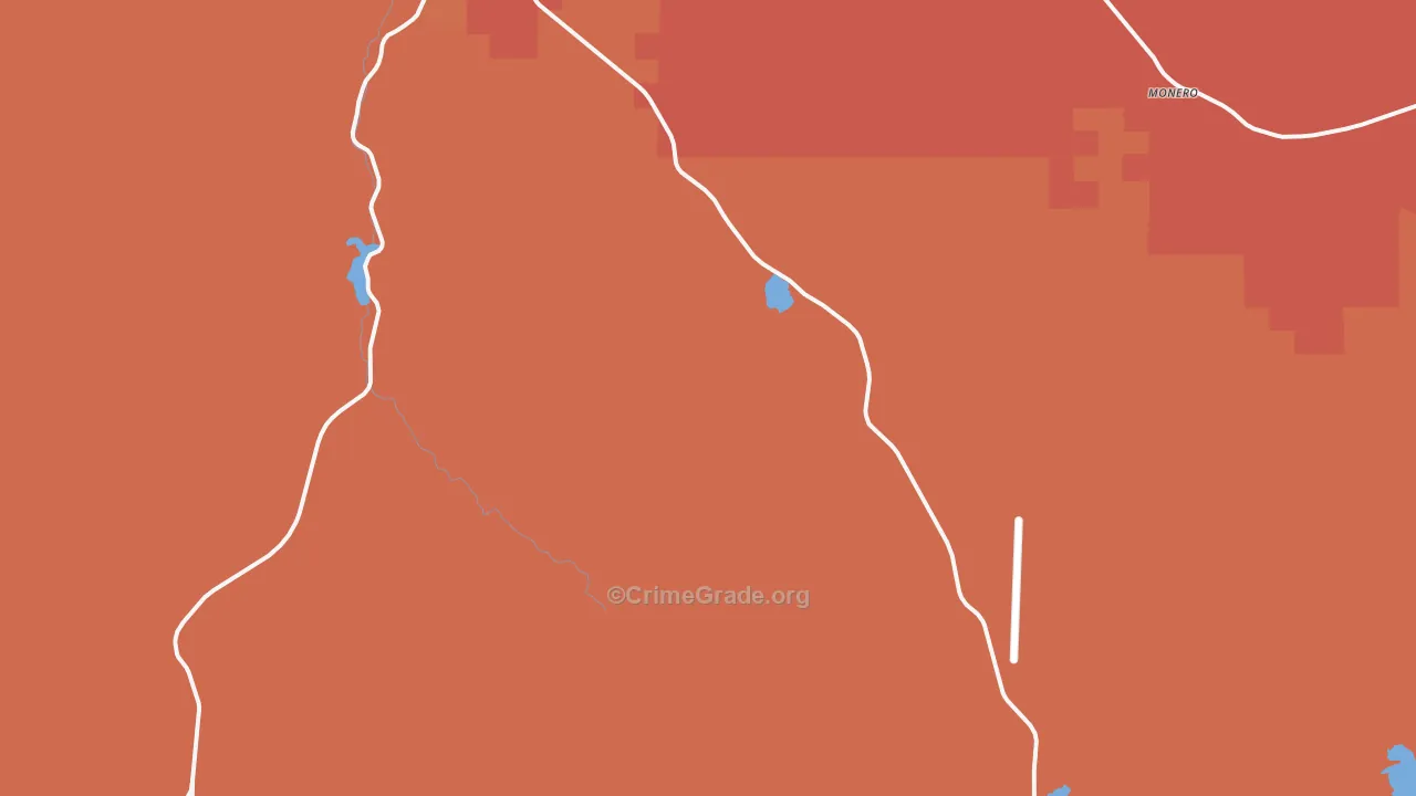 Monero, NM Map of Vandalism Rates