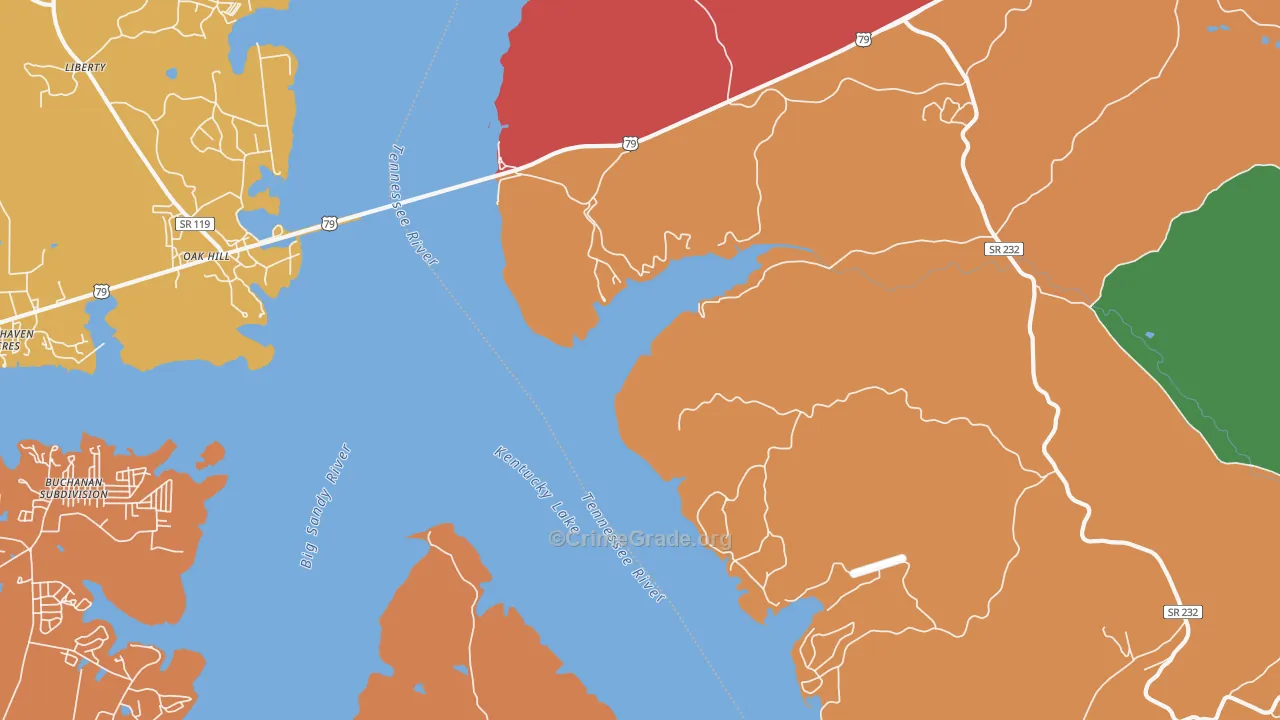 Moons, TN Map of Vandalism Rates