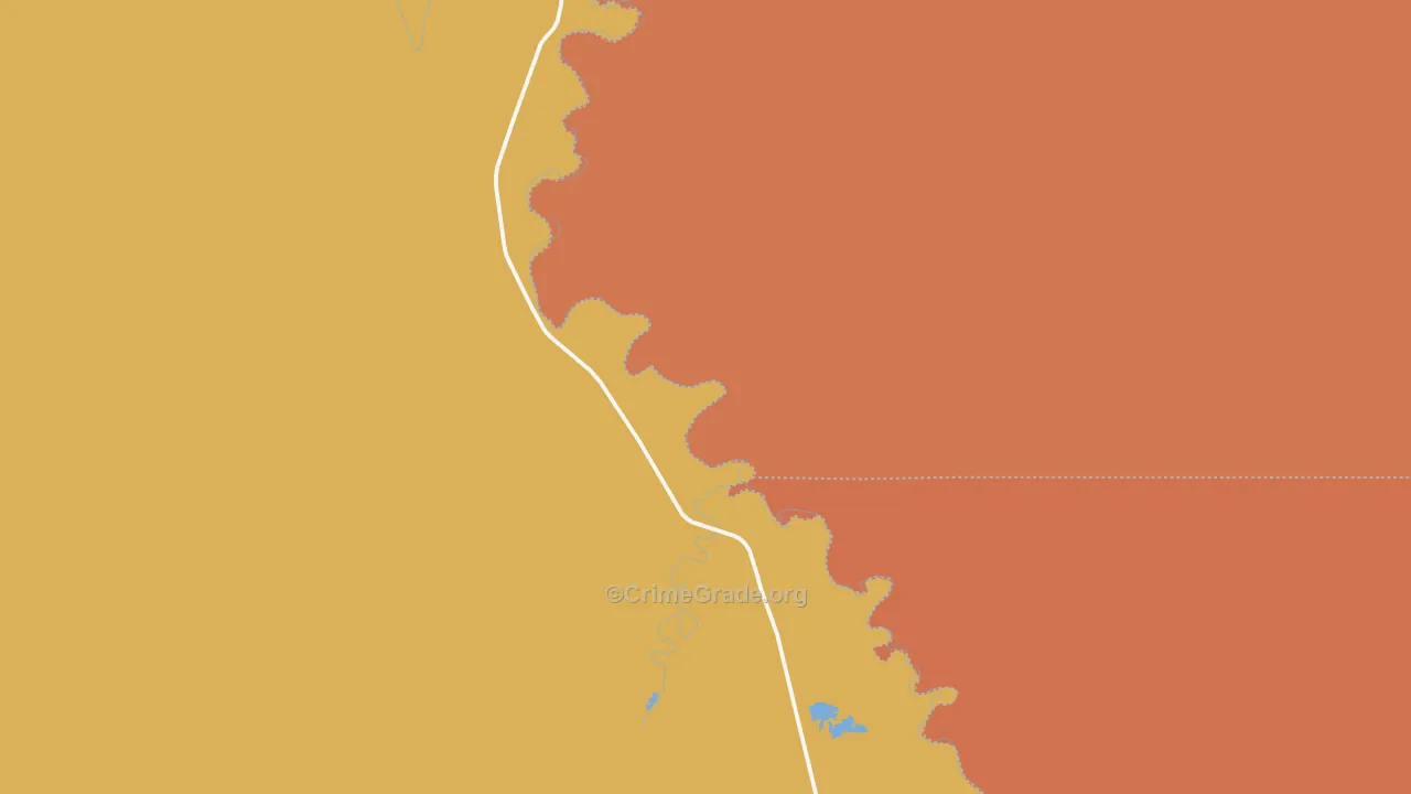 Mosby, MT Map of Vandalism Rates
