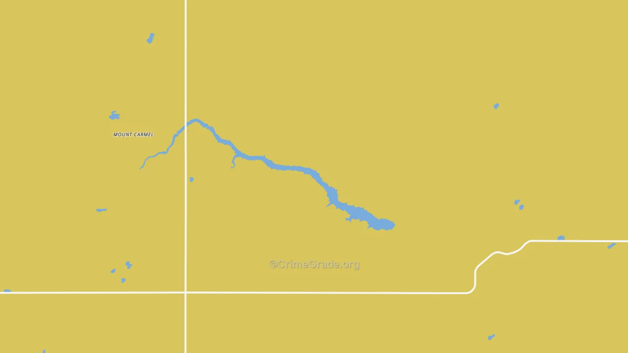 Mount Carmel, ND Map of Vandalism Rates
