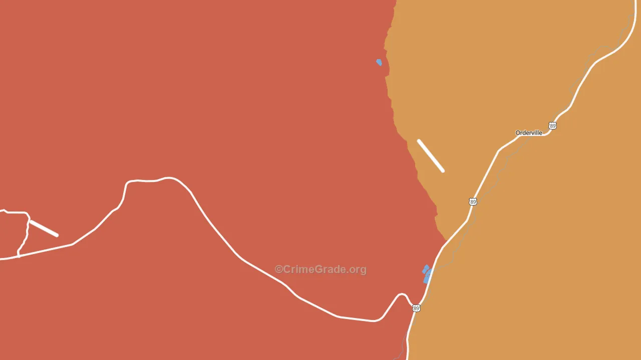 Mount Carmel, UT Map of Vandalism Rates