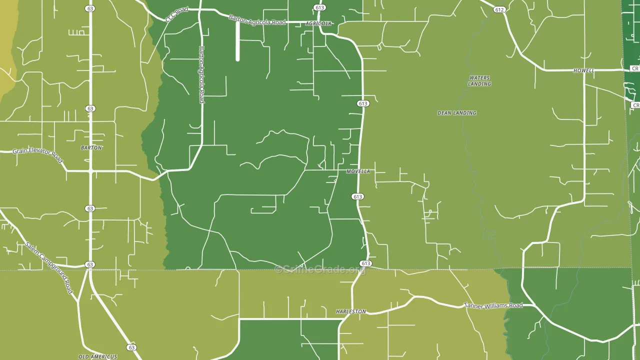 Movella, MS Map of Vandalism Rates