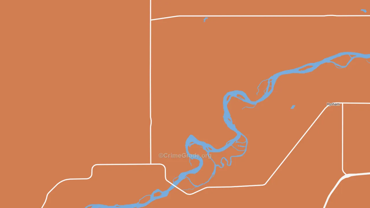 Myers, MT Map of Vandalism Rates