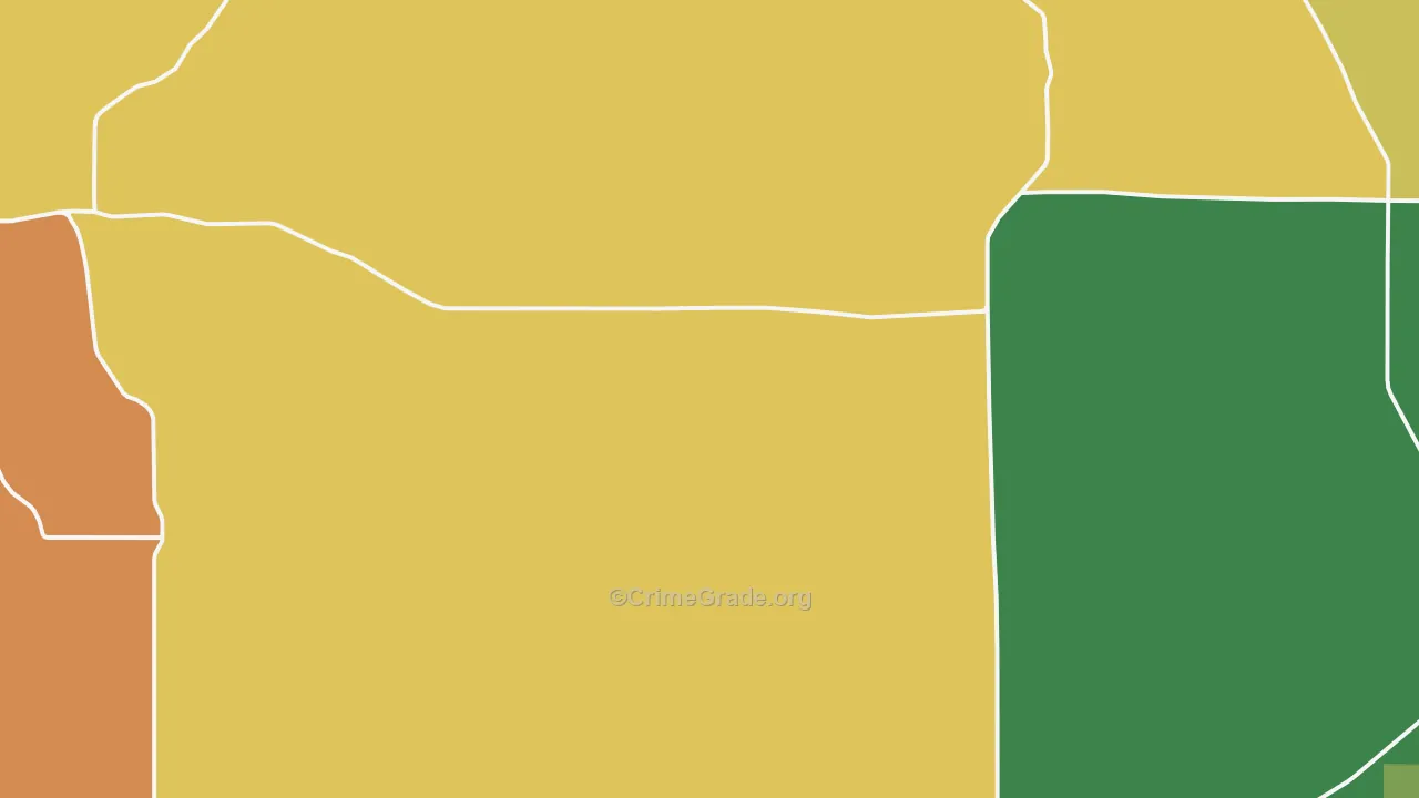 Myrick, OR Map of Vandalism Rates