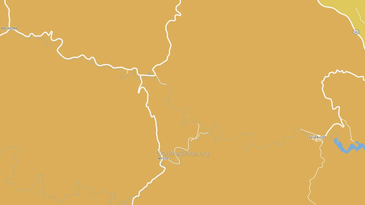 Mystic, SD Map of Vandalism Rates