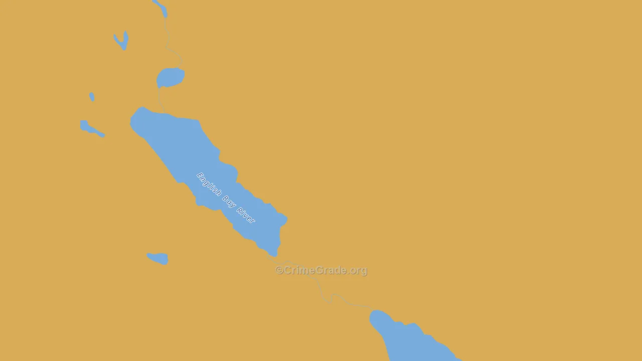 Nanwalek, AK Map of Vandalism Rates