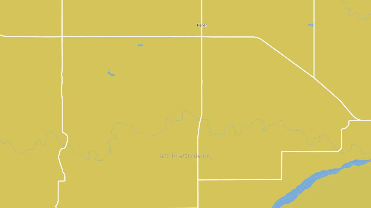 Naper, NE Map of Vandalism Rates