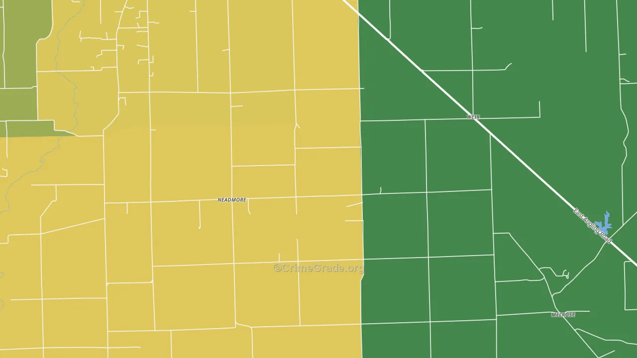 Neadmore, IL Map of Vandalism Rates