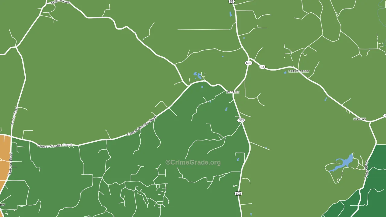 Necaise, MS Map of Vandalism Rates