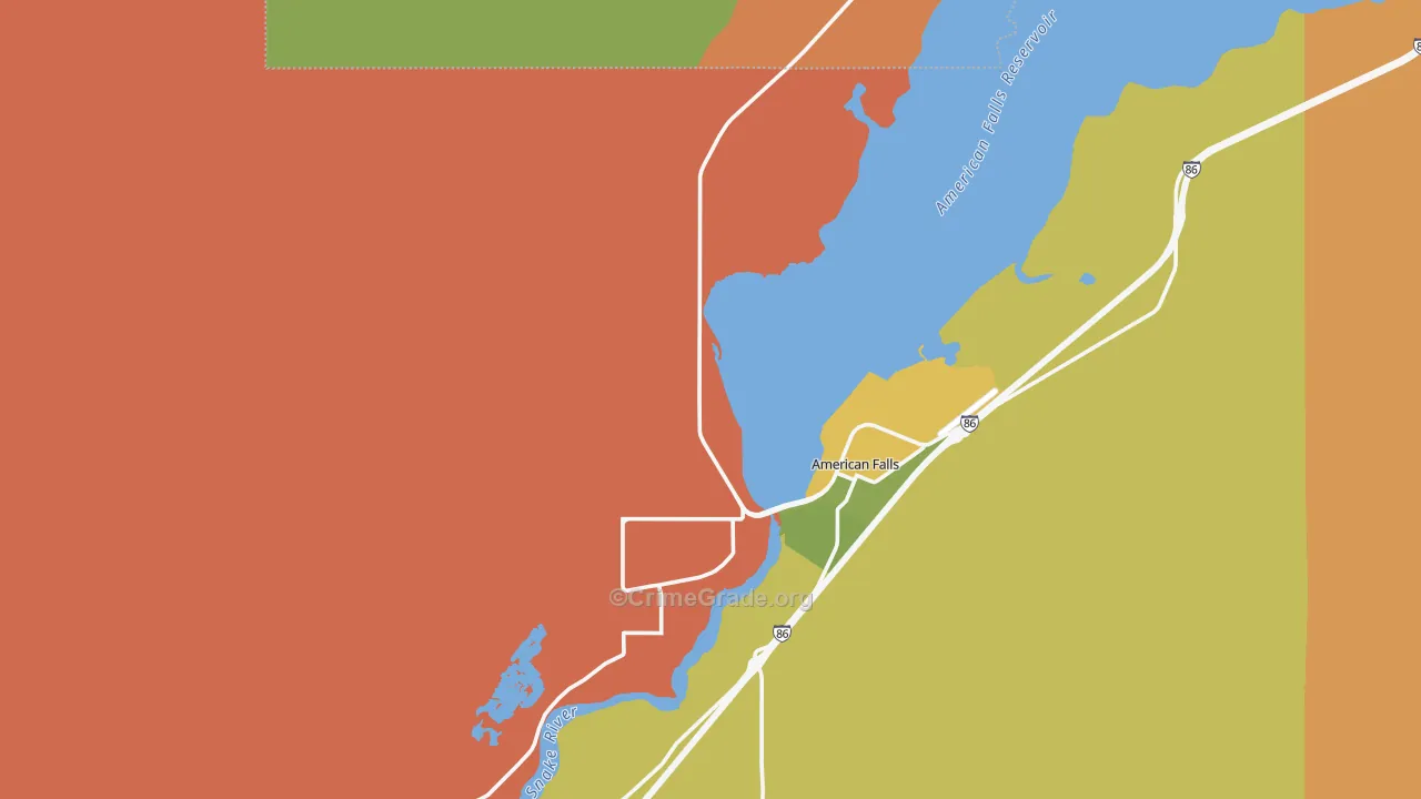 Neeley, ID Map of Vandalism Rates