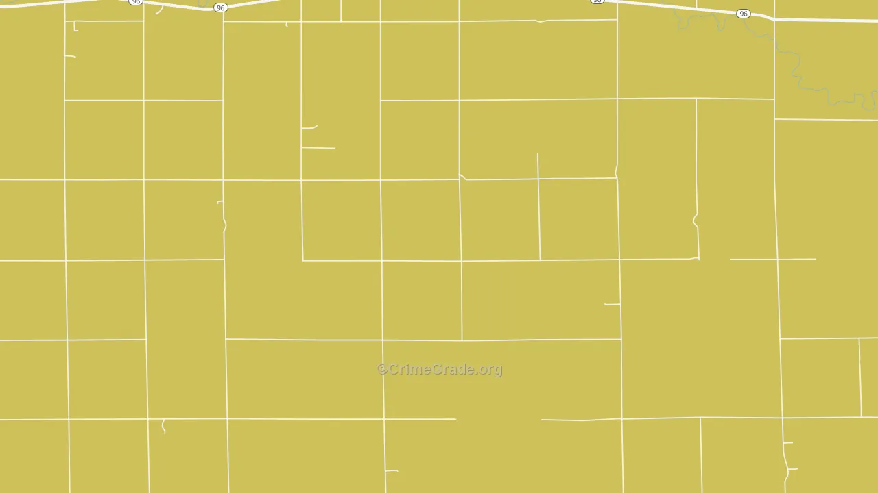 Nekoma, KS Map of Vandalism Rates