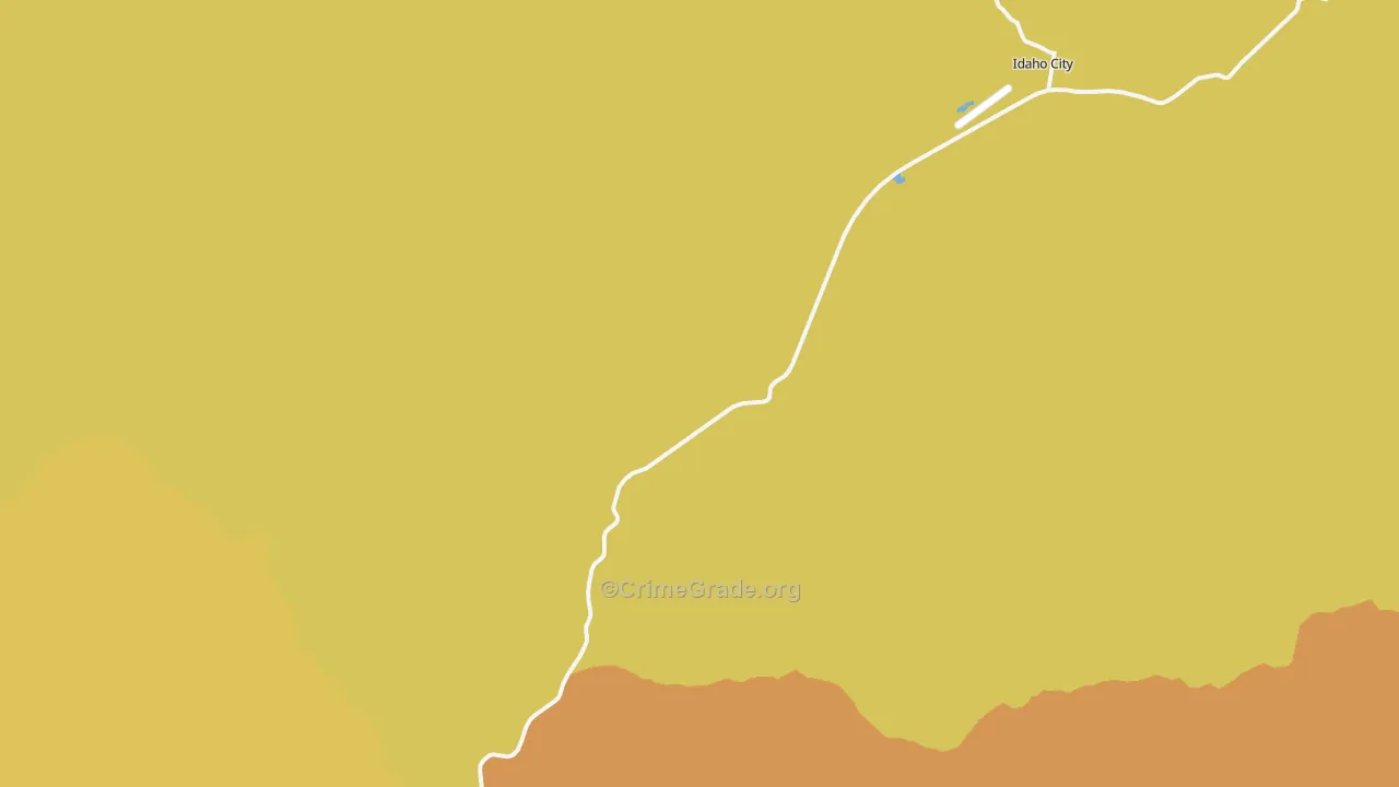 New Centerville, ID Map of Vandalism Rates
