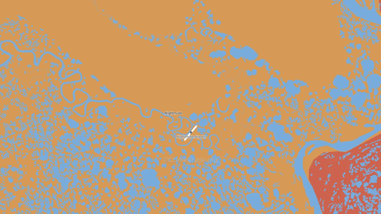Nightmute, AK Map of Vandalism Rates