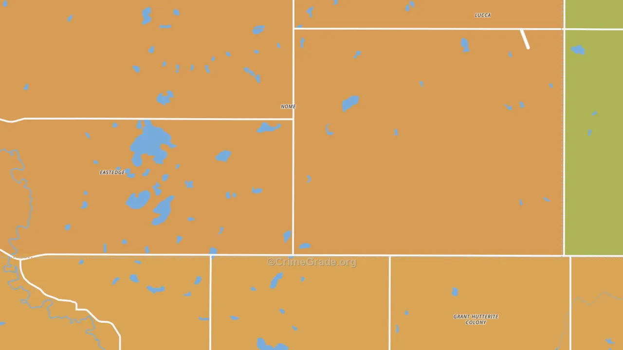Nome, ND Map of Vandalism Rates