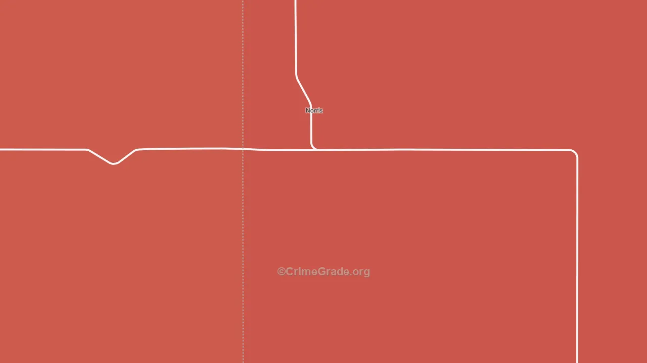 Norris, SD Map of Vandalism Rates