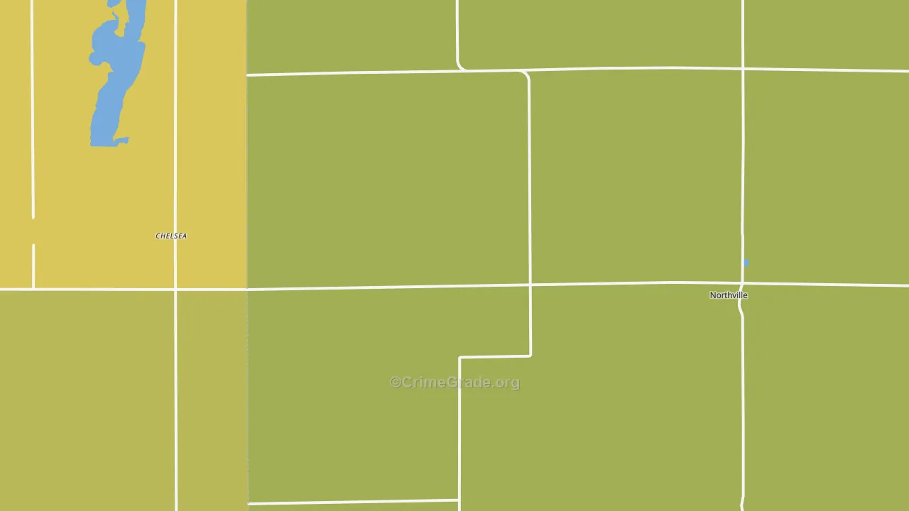 Northville, SD Map of Vandalism Rates
