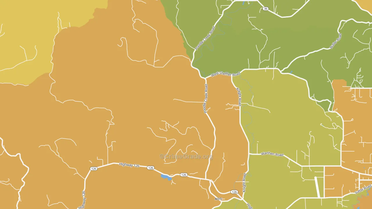 Noti, OR Map of Vandalism Rates