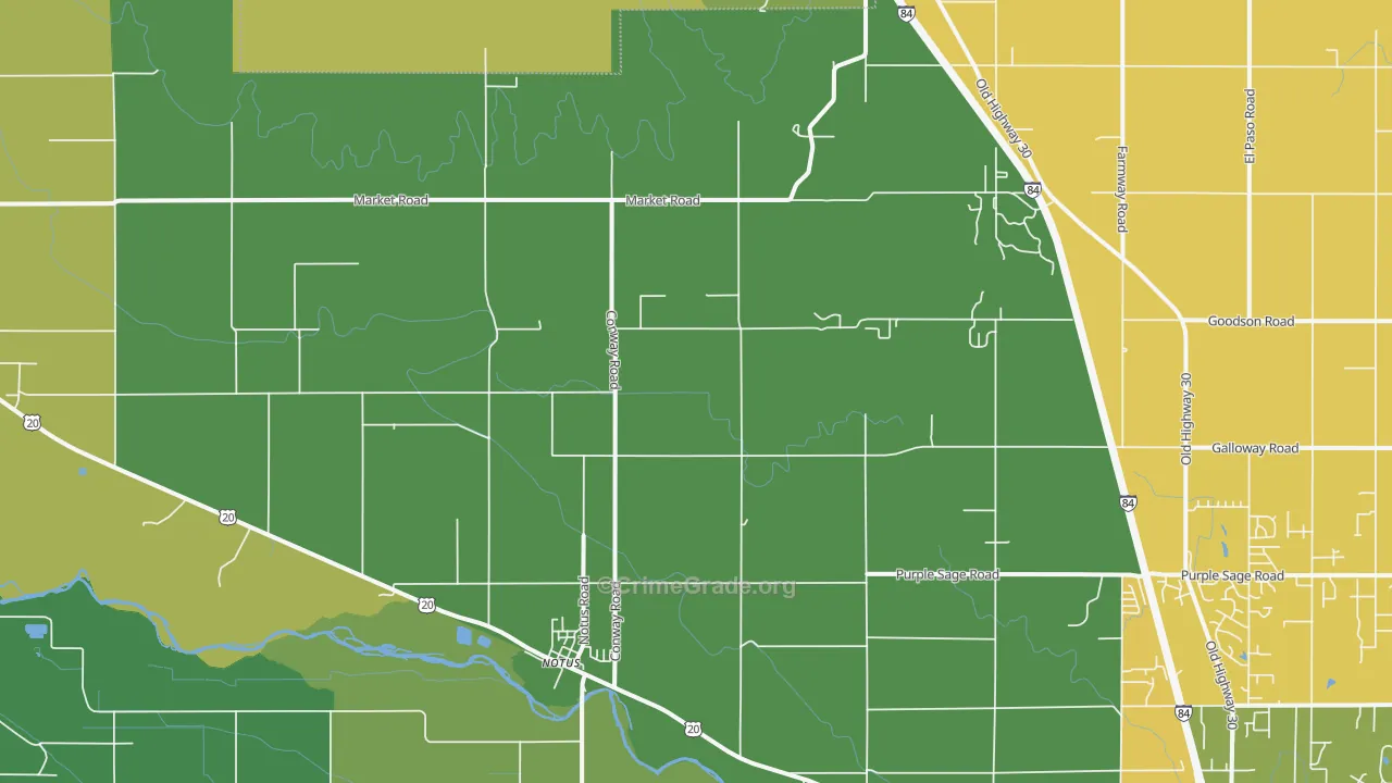 Notus, ID Map of Vandalism Rates