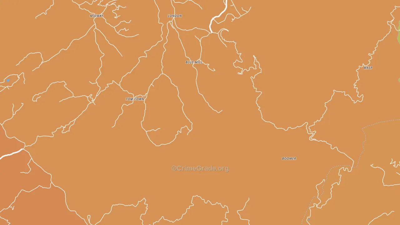Nough, TN Map of Vandalism Rates