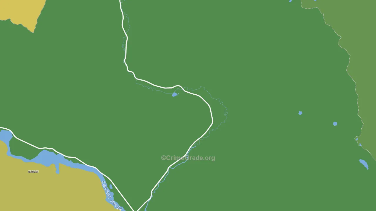 Noxon, MT Map of Vandalism Rates