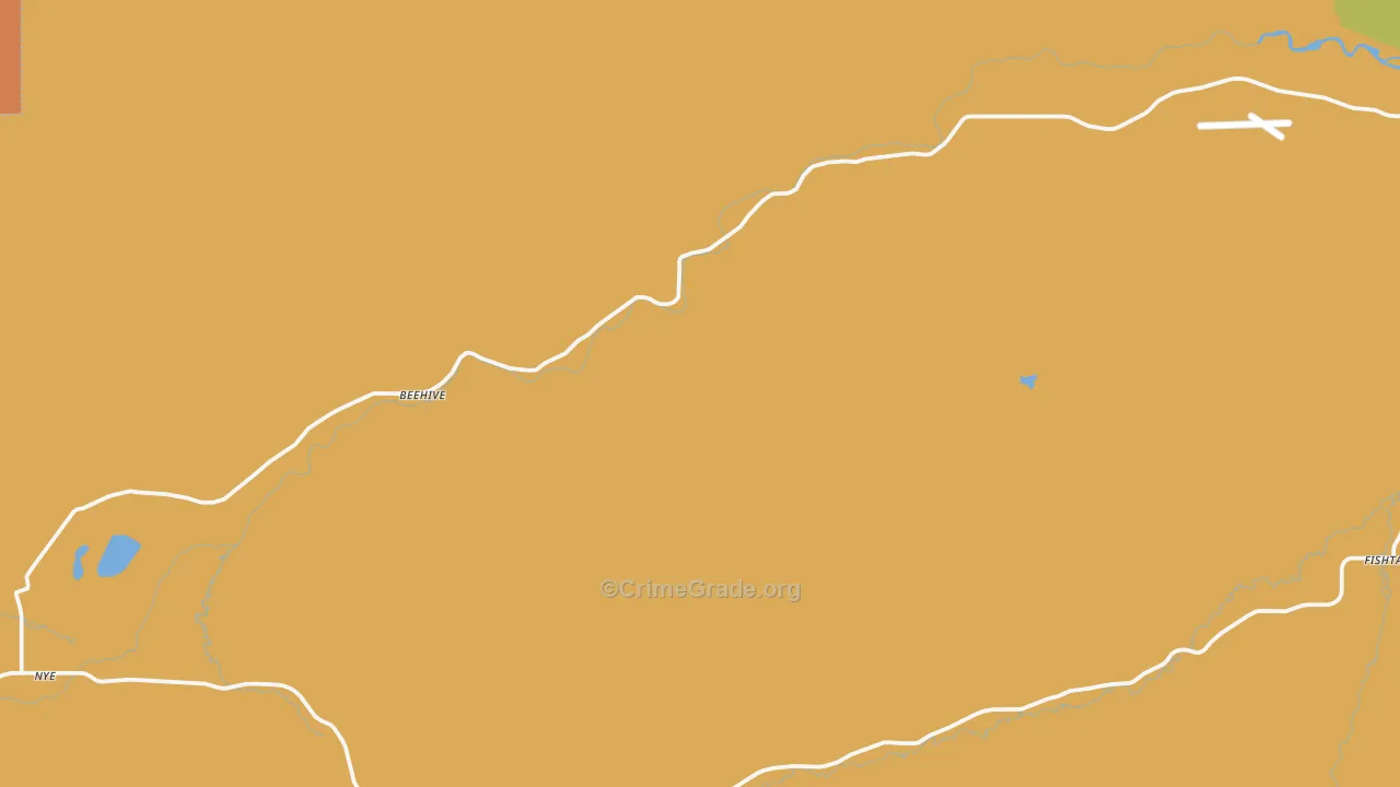 Nye, MT Map of Vandalism Rates