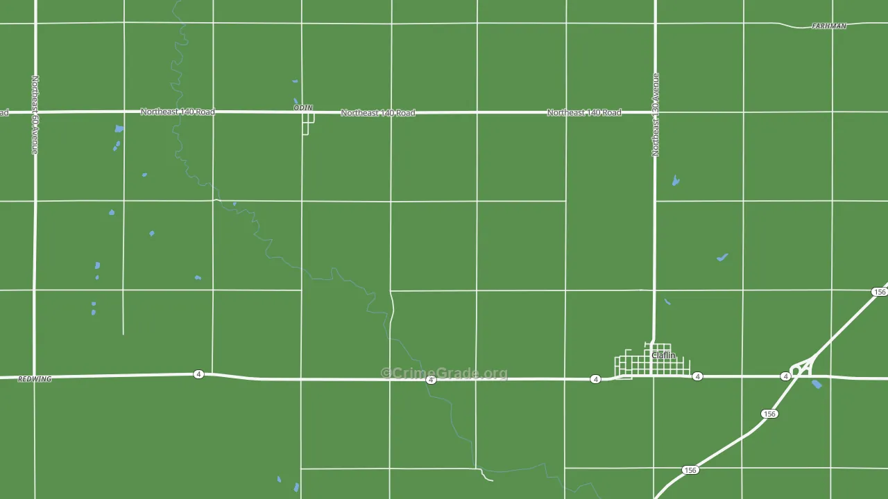 Odin, KS Map of Vandalism Rates