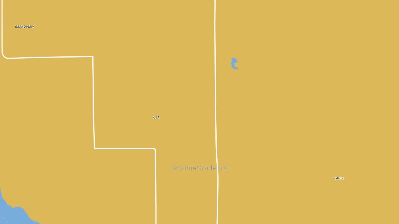 Ola, SD Map of Vandalism Rates