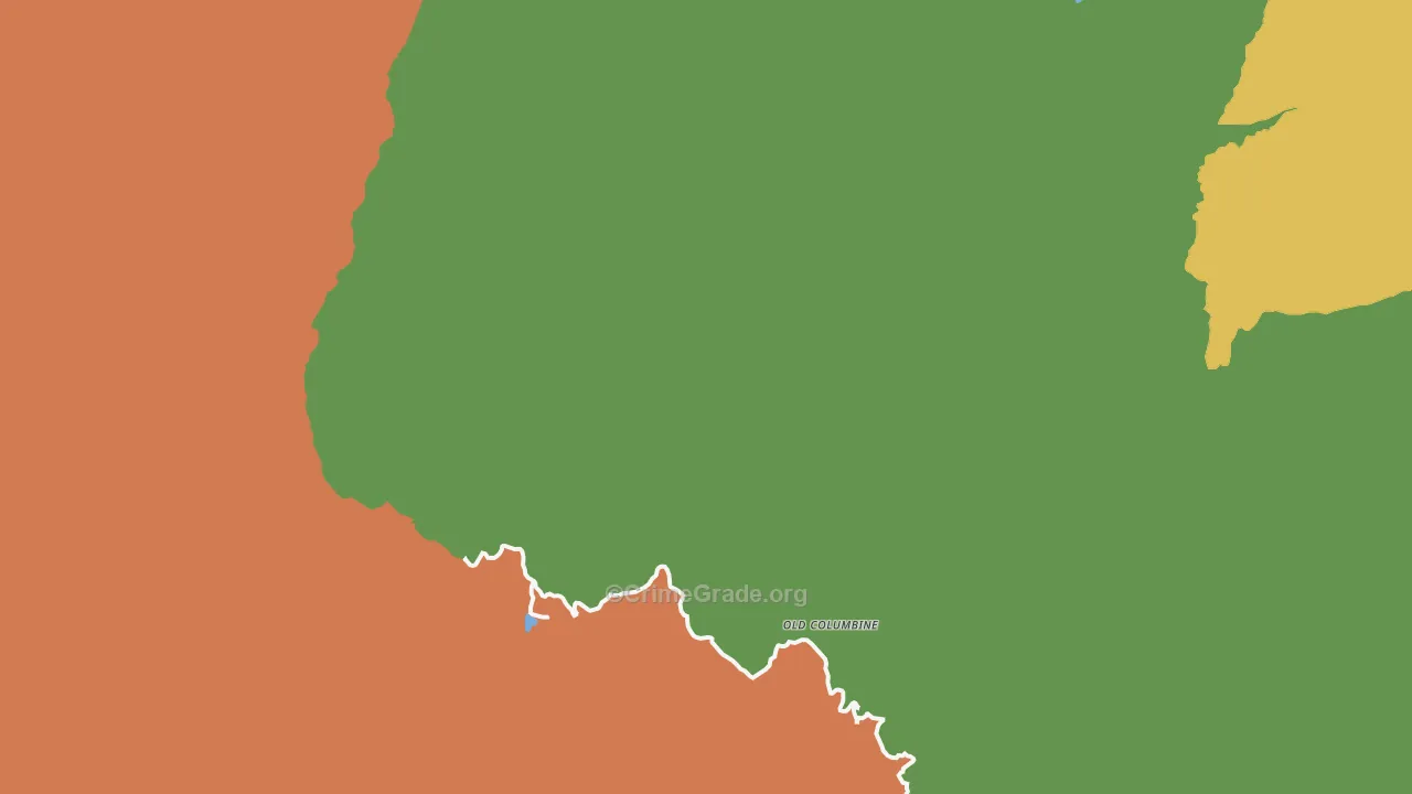 Old Columbine, AZ Map of Vandalism Rates
