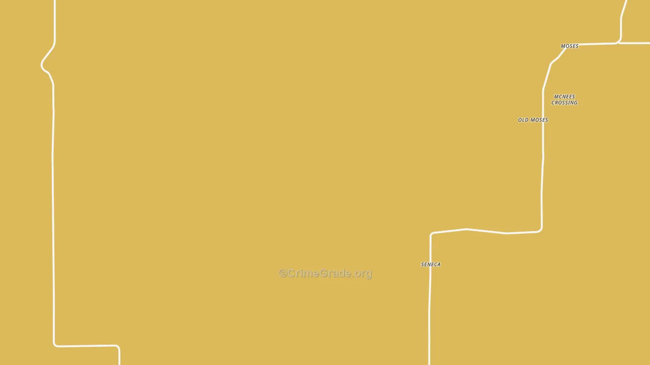 Old Moses, NM Map of Vandalism Rates