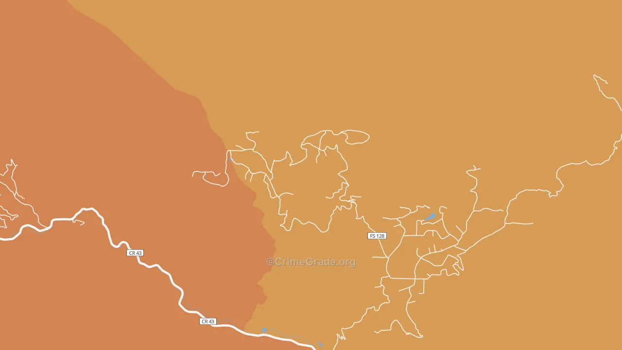 Olympus Heights, CO Map of Vandalism Rates