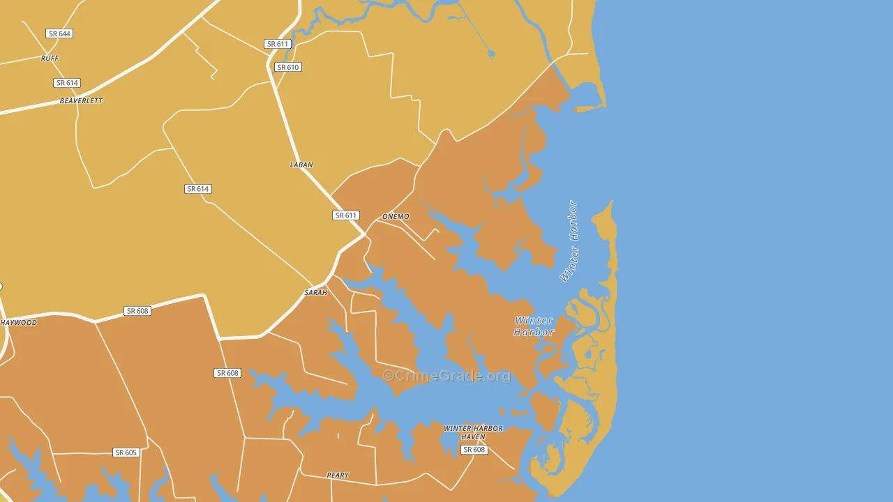 Onemo, VA Map of Vandalism Rates