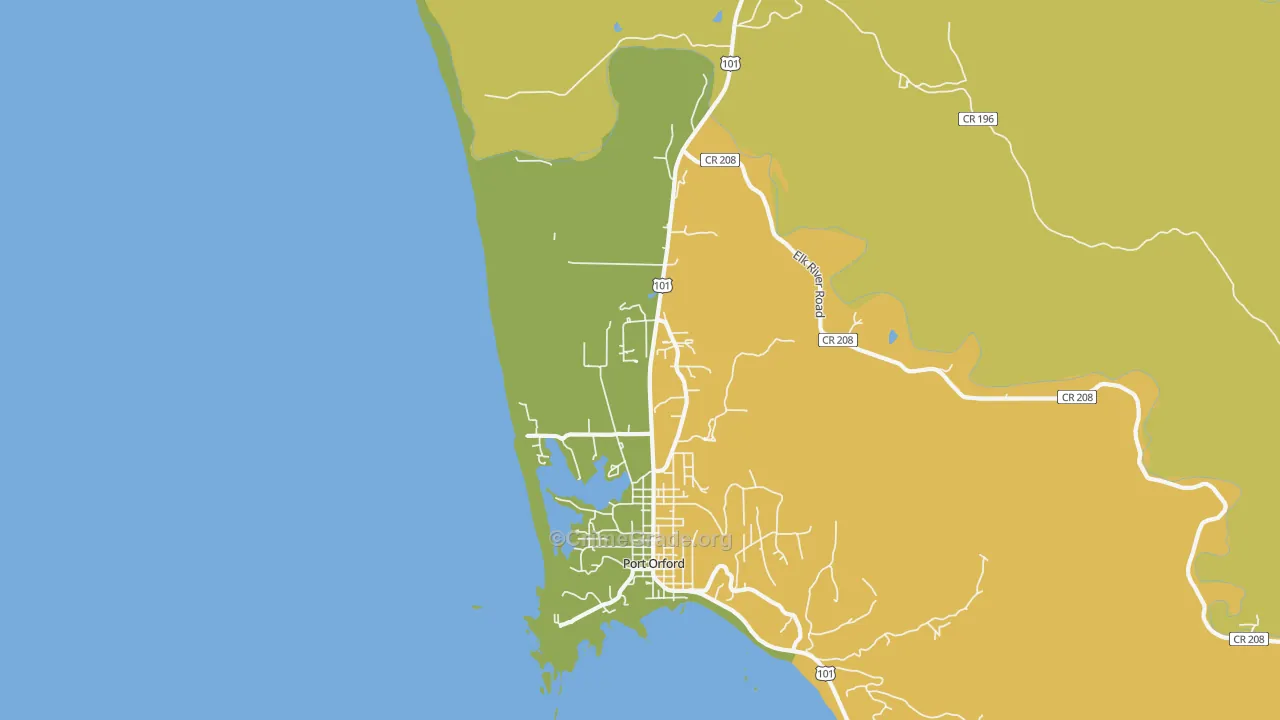Ophir, OR Map of Vandalism Rates