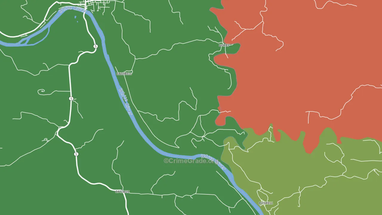 Optimus, AR Map of Vandalism Rates