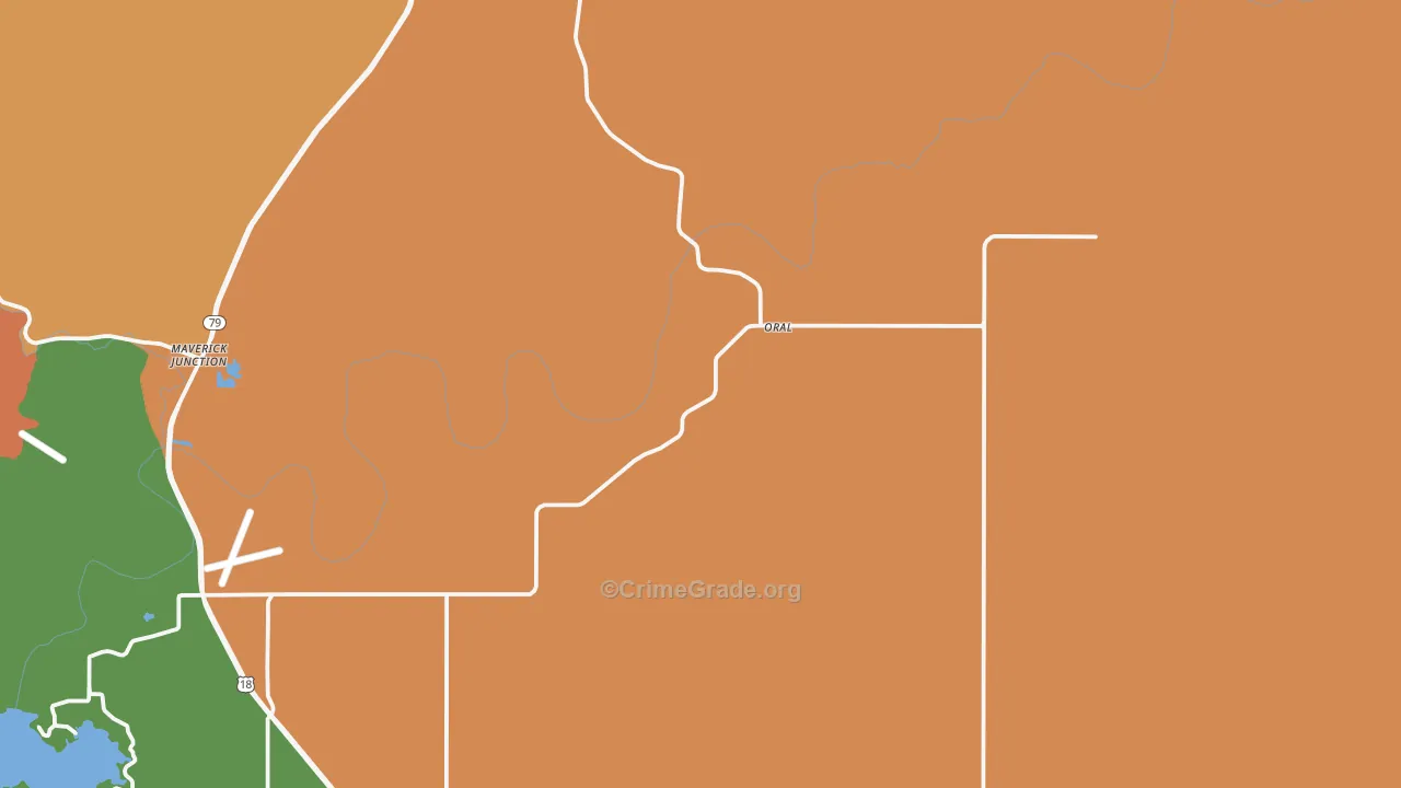 Oral, SD Map of Vandalism Rates
