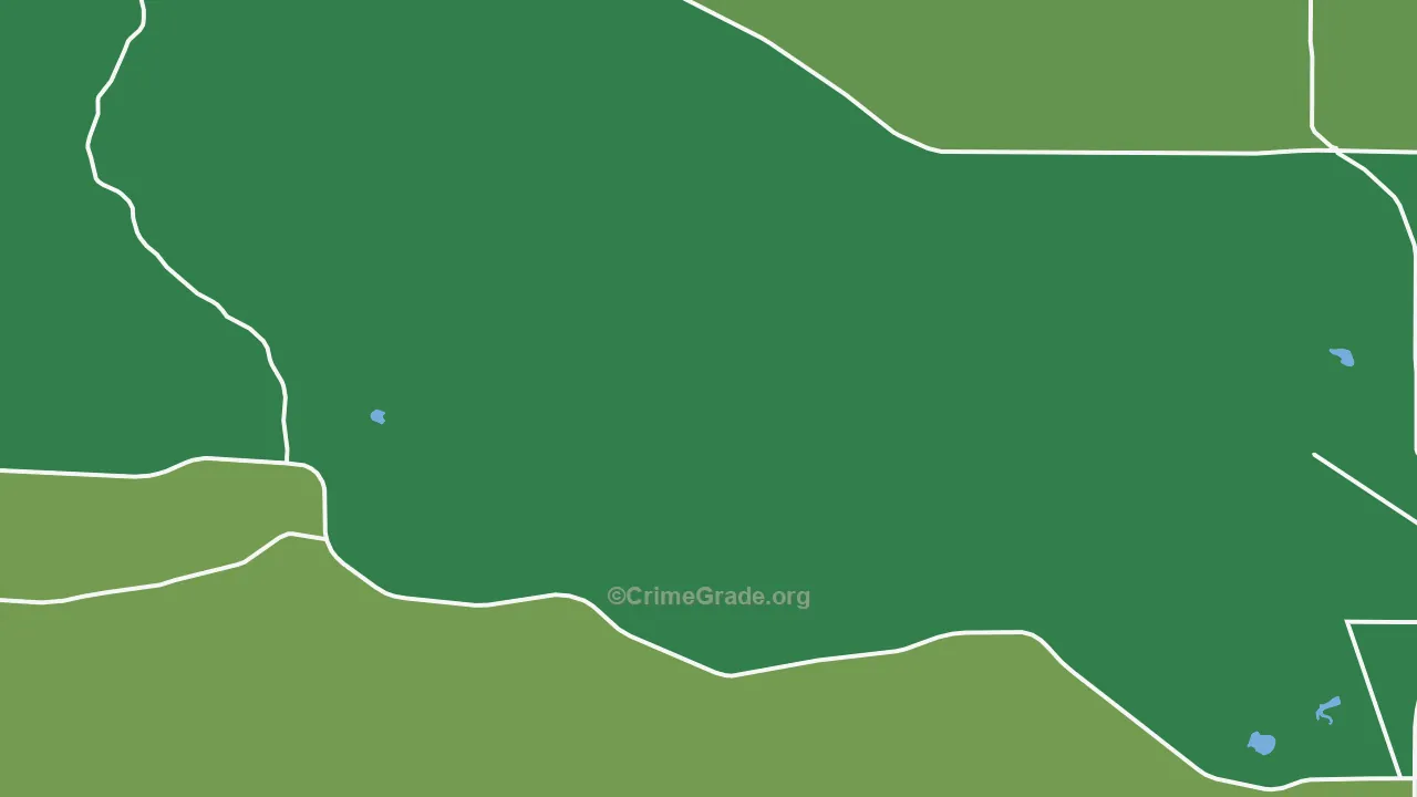 Orchard Valley, WY Map of Vandalism Rates