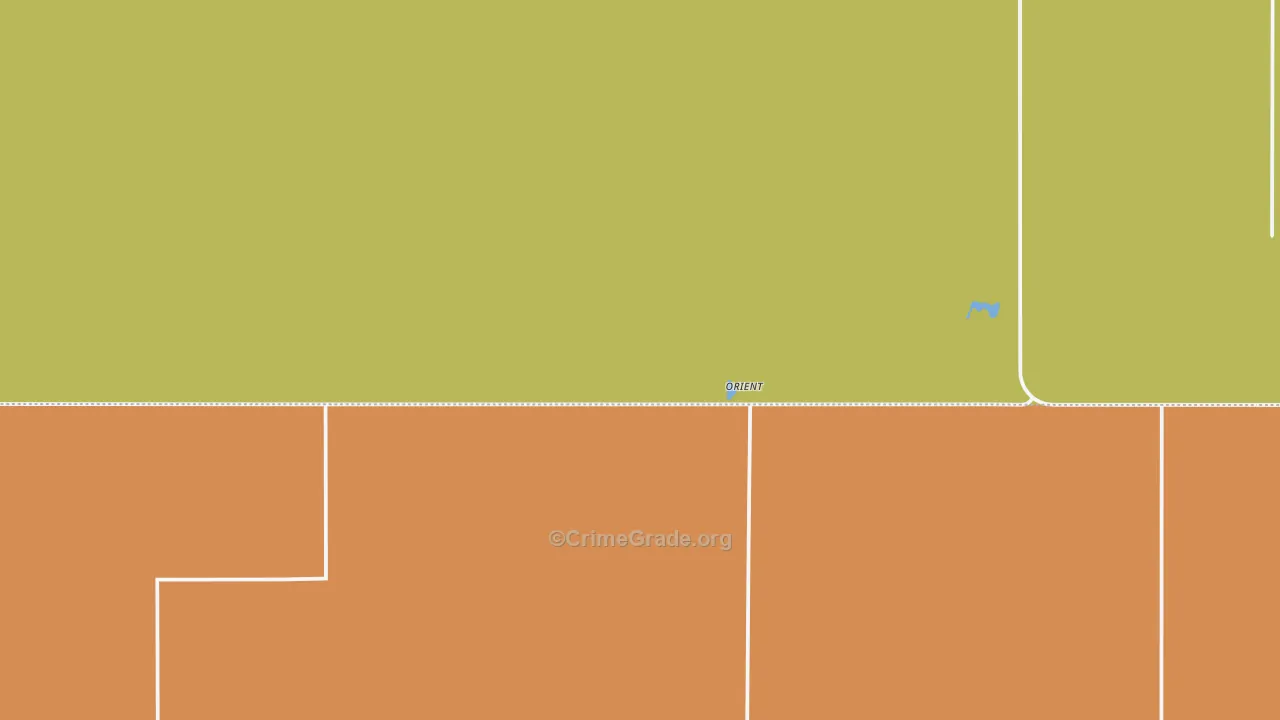 Orient, SD Map of Vandalism Rates