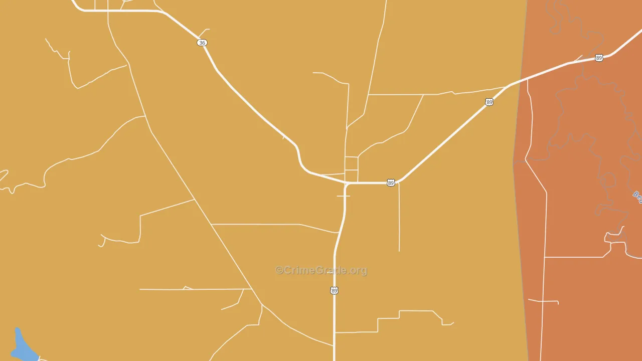 Ovid, ID Map of Vandalism Rates