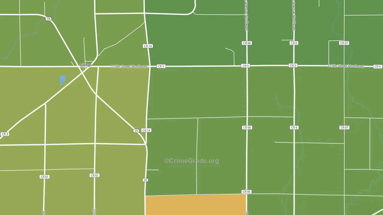 Parent, MN Map of Vandalism Rates