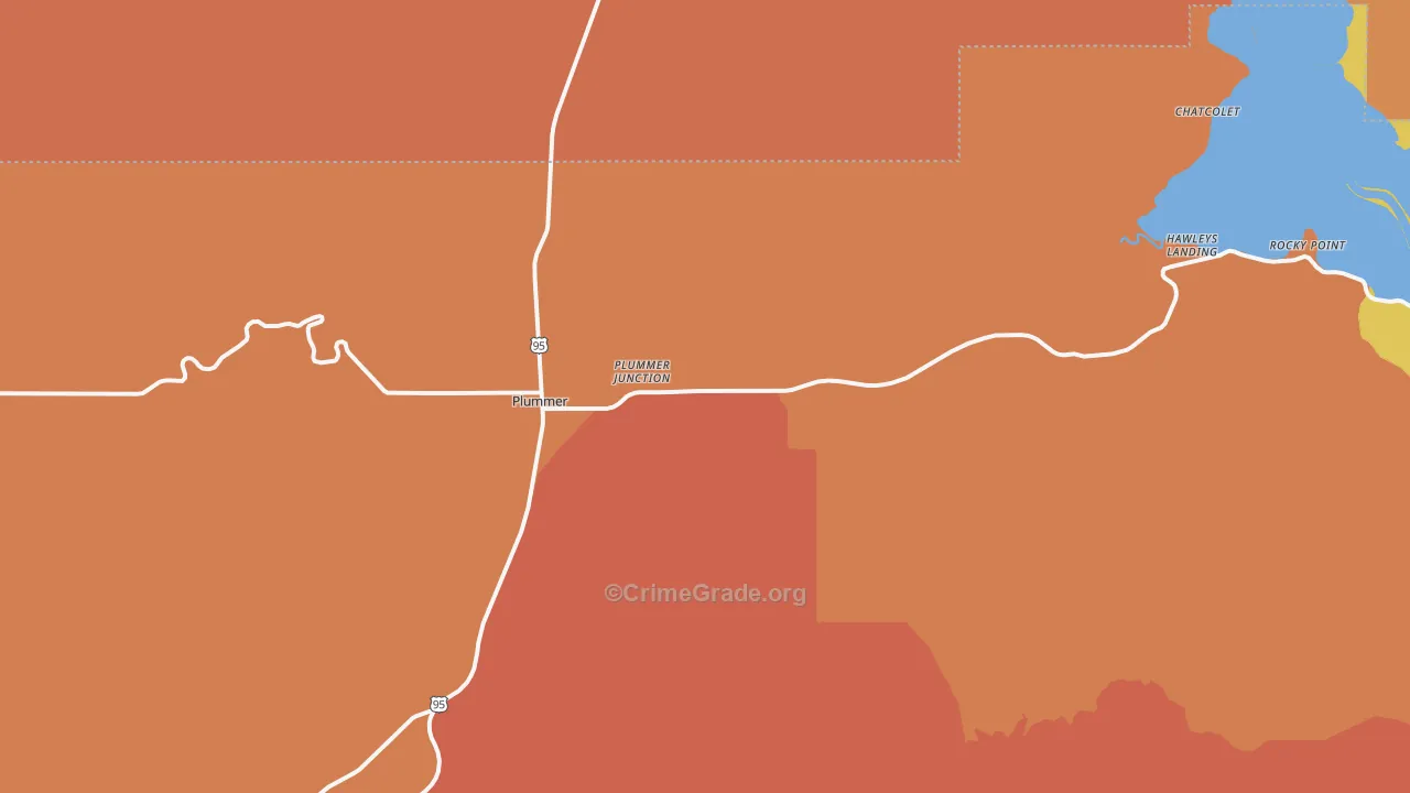 Parkline, ID Map of Vandalism Rates