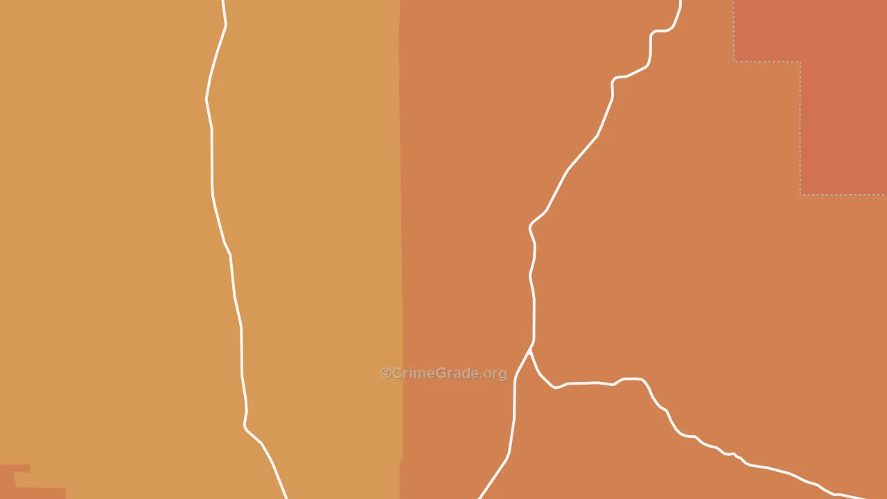 Pauline, ID Map of Vandalism Rates