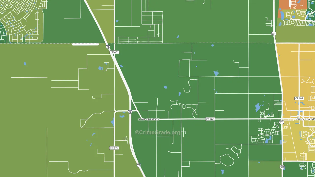 Pedro, FL Map of Vandalism Rates