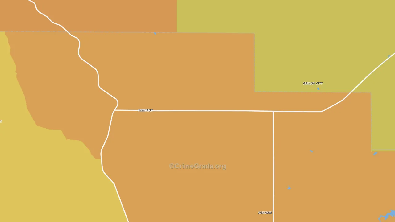 Pendroy, MT Map of Vandalism Rates