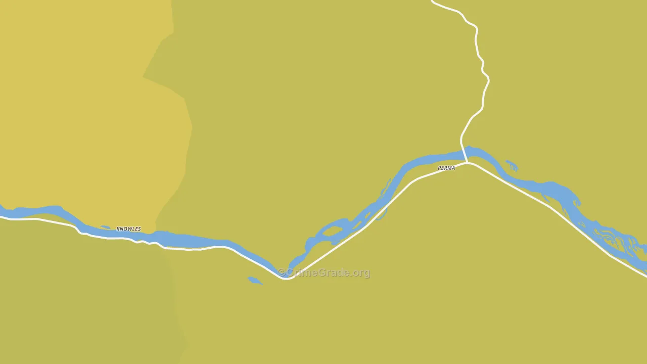 Perma, MT Map of Vandalism Rates