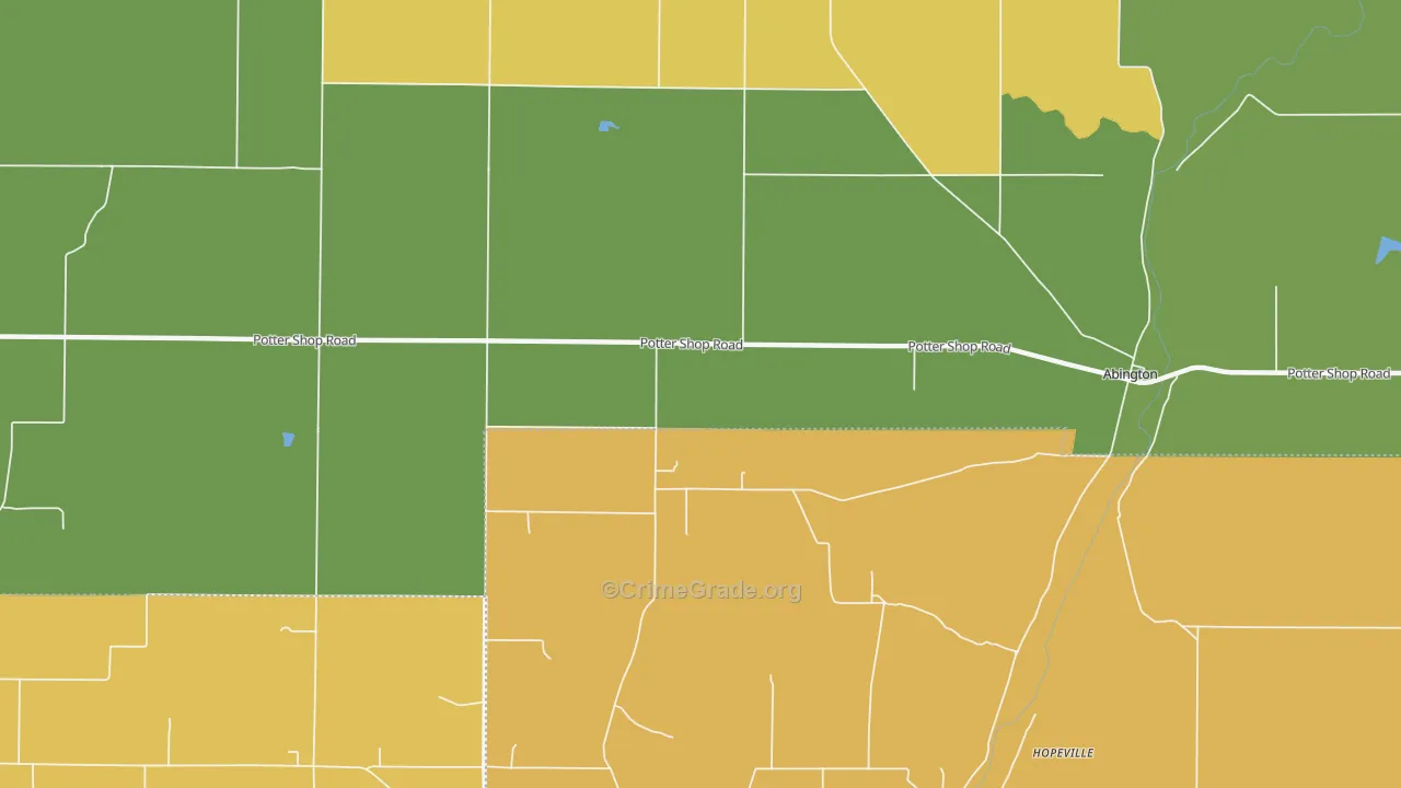 Philomath, IN Map of Vandalism Rates