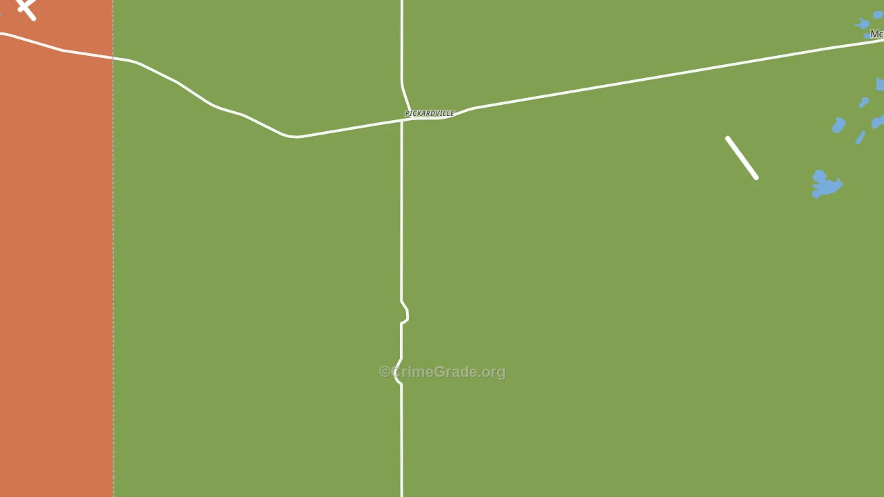Pickardville, ND Map of Vandalism Rates