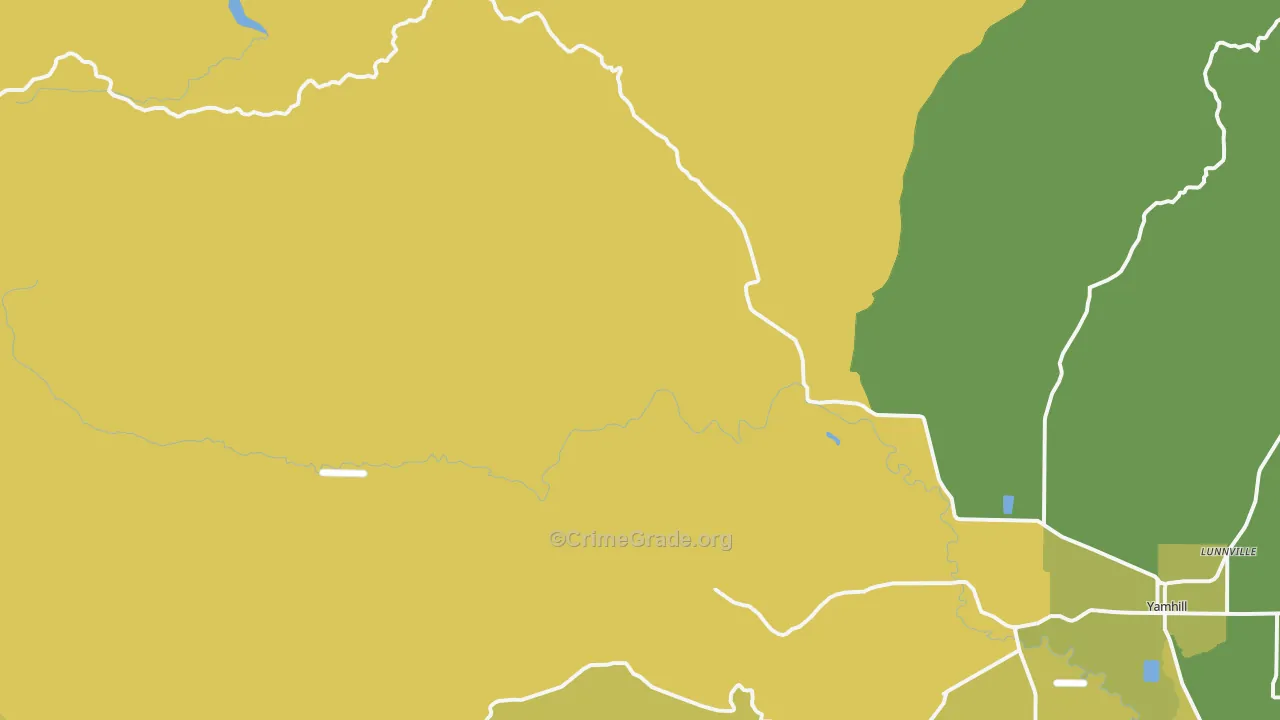 Pike, OR Map of Vandalism Rates