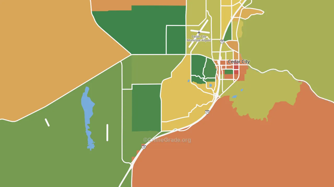Pintura, UT Map of Vandalism Rates