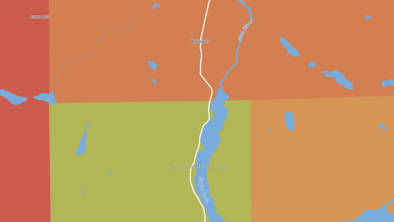 Plaisted, ME Map of Vandalism Rates
